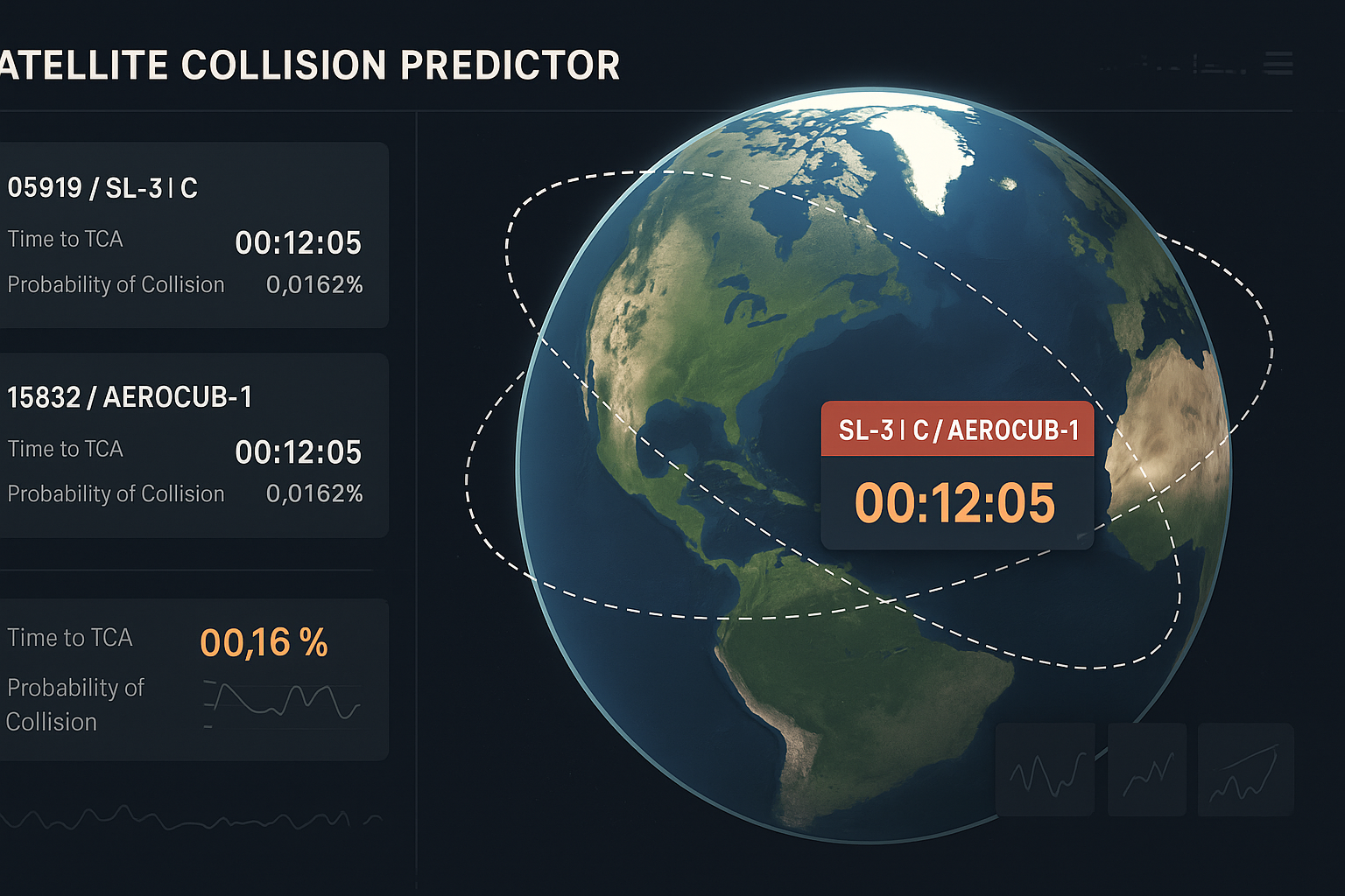 Satellite Collision Prediction Platform